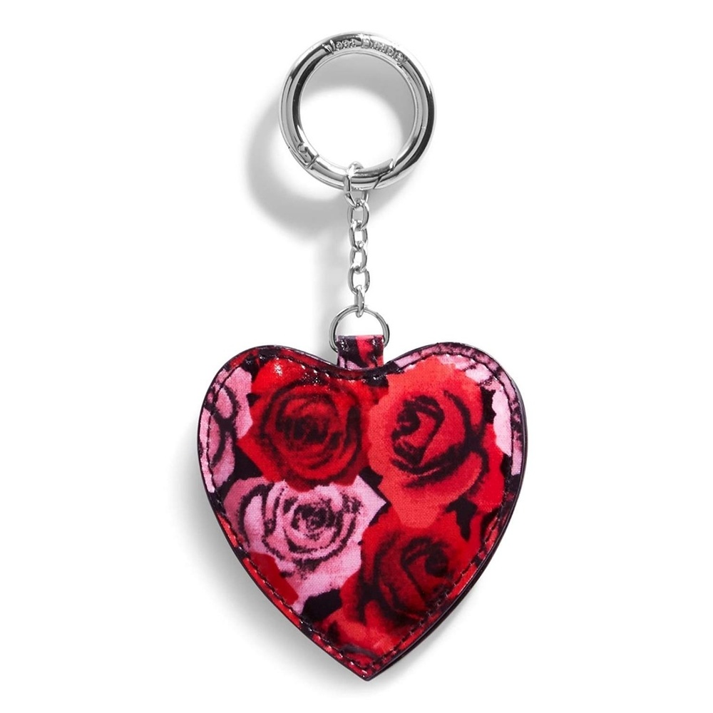 Vera Bradley Look of Love Bag Charm Havana Hothous - Picture 2 of 3